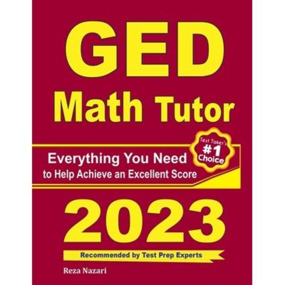GED Math Tutor: Everything You Need to Help Achieve an Excellent Score -- Ava Ro - Picture 1 of 1